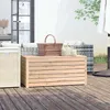 Image de vidaXL Boîte de jardin 101x505x465 cm bois massif de pin 823948