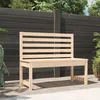 Image de vidaXL Banc de jardin 109 cm bois massif de pin 824032
