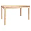 Image de Vidaxl table de jardin 82,5x50,5x45 cm bois massif de pin