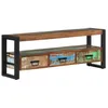 Image de vidaXL Meuble TV 120x30x45 cm Bois massif de récupération 351671
