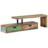 Image de Meuble Tv (118-200) X 30 X 40 Cm En Bois Massif Recyclé Vidaxl