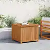 Image de Boîte De Rangement De Jardin 75x75x58 Cm Bois Massif D'acacia Vidaxl