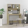 Image de Bureau Avec Étagères Chêne Sonoma 102x45x148 Cm Vidaxl