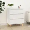 Image de Buffet Blanc 60x35x70 Cm Bois D'ingénierie Vidaxl