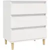 Image de Vidaxl buffet blanc 60x35x70 cm bois d'ingénierie