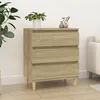 Image de Buffet Chêne Sonoma 60x35x70 Cm Bois D'ingénierie Vidaxl