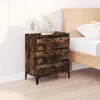 Image de Buffet Chêne Fumé 60x35x70 Cm Bois D'ingénierie Vidaxl
