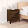 Image de Buffet Chêne Marron 60x35x70 Cm Bois D'ingénierie Vidaxl