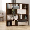 Image de vidaXL Bibliothèque/Séparateur de pièce Chêne marron 105x24x102 cm 823252