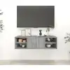 Image de Étagère Murale Sonoma Gris 102x30x29 Cm Bois Ingénierie Vidaxl