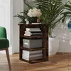 Image de Armoire Latérale Chêne Fumé 35x35x55 Cm Bois D'ingénierie Vidaxl