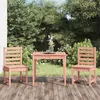 Image de vidaXL Ensemble de Bistrot de Jardin 3 pcs Ensemble de Meubles dExtérieur Salon de Jardin Mobiliers de Patio Terrasse 3154676