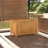 Image de Boîte De Rangement De Jardin 90x52x55 Cm Bambou Vidaxl
