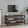 Image de Meuble Tv Chêne Marron 100x40x50 Cm Bois D'ingénierie Vidaxl