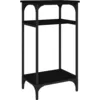 Image de Table D'appoint Noir 40x30x75 Cm Bois D'ingénierie Vidaxl