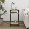 Image de Vidaxl table d'appoint chêne sonoma 40x30x75 cm bois d'ingénierie
