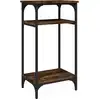 Image de Table D'appoint Chêne Fumé 40x30x75 Cm Bois D'ingénierie Vidaxl