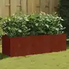 Image de Lit Surélevé De Jardin 120x40x40 Cm Acier Corten Vidaxl