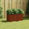 Image de Jardinière 80x40x40 Cm Acier Corten Vidaxl
