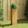 Image de vidaXL Jardinière 30x26x75 cm acier corten 824545
