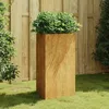 Image de vidaXL Jardinière 50x43x75 cm acier corten 824547