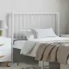 Image de Tête De Lit De Remplacement Métal Blanc 100 Cm Vidaxl
