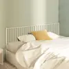 Image de Tête De Lit De Remplacement Métal Blanc 200 Cm Vidaxl