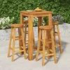 Image de Ensemble De Bar De Jardin 5 Pcs Bois D'acacia Solide Vidaxl
