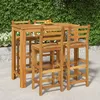 Image de Ensemble De Bar De Jardin 5 Pcs Bois D'acacia Solide Vidaxl