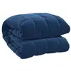 Image de Vidaxl couverture lestée bleu 220x240 cm 15 kg tissu