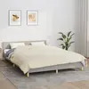 Image de Couverture Lestée Crème Clair 220x240 Cm 11 Kg Tissu Vidaxl