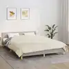 Image de Couverture Lestée Crème Clair 220x240 Cm 15 Kg Tissu Vidaxl