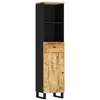 Image de Armoire De Salle De Bain 38x33x160 Cm Bois Massif De Manguier Vidaxl