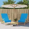 Image de Serviettes De Plage 2 Pcs Turquoise 60x135 Cm Tissu 400 Gsm Vidaxl