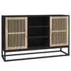 Image de Vidaxl buffet noir 105x30x65 cm bois d'ingénierie