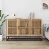 Image de Buffet 105x30x65 Cm Bois D'ingénierie Vidaxl