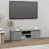 Image de Meuble Tv Avec Porte Sonoma Gris 102x30x36 Cm Vidaxl
