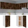 Image de Armoire Suspendue "lyon" Chêne Fumé 29,5 X 31 X 60 Cm Bois D'ingénierie Vidaxl