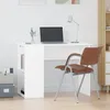 Image de vidaXL Bureau Blanc 100x55x75 cm Bois dingénierie 823024