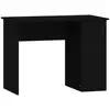 Image de Vidaxl bureau noir 100x55x75 cm bois d'ingénierie