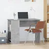 Image de vidaXL Bureau Gris béton 100x55x75 cm Bois dingénierie 823028