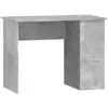 Image de Vidaxl bureau gris béton 100x55x75 cm bois d'ingénierie