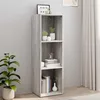 Image de Bibliothèque/meuble Tv Sonoma Gris 36x30x114 Cm Bois Ingénierie Vidaxl