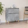 Image de Buffet Gris Béton 60x35x70 Cm Bois D'ingénierie Vidaxl