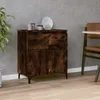 Image de Buffet Chêne Fumé 60x35x70 Cm Bois D'ingénierie Vidaxl