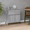 Image de Buffet Sonoma Gris 60x35x70 Cm Bois D'ingénierie Vidaxl