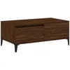 Image de Table Basse Chêne Marron 90x50x36,5 Cm Bois D'ingénierie Vidaxl
