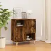 Image de Buffet Chêne Fumé 60x35x70 Cm Bois D'ingénierie Vidaxl