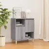 Image de Buffet Sonoma Gris 60x35x70 Cm Bois D'ingénierie Vidaxl