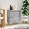 Image de Buffet Gris Béton 60x35x70 Cm Bois D'ingénierie Vidaxl